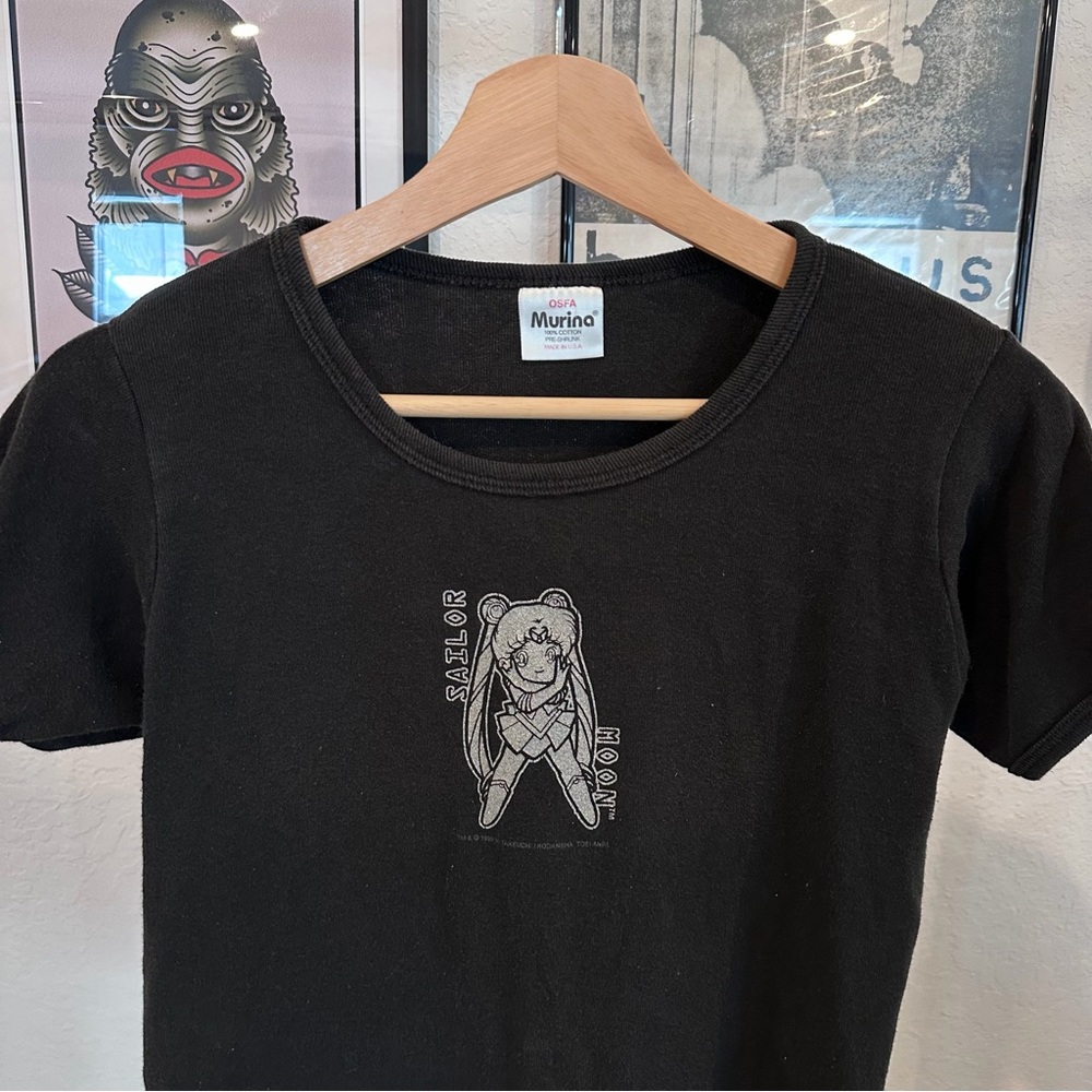 Vintage 1998 Sailormoon baby tee shirt